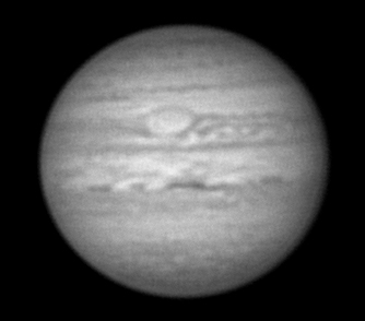 Jupiter en 2005, webcam ATIK