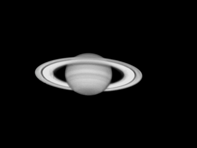 Saturn, processed with a double flat-field...
